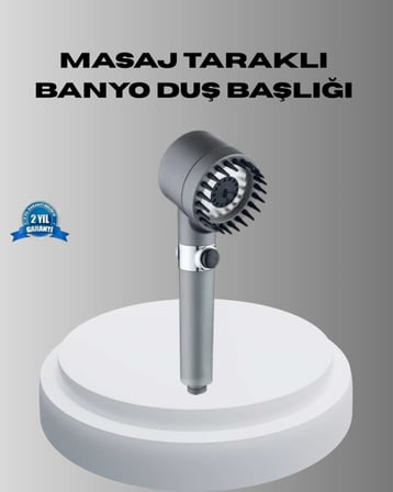 Spa Etkili Uçlu Duş Başlığı Ergonomik Tasarım