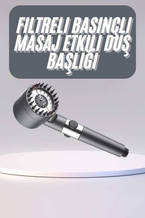 Yüksek Performanslı Etkili Su Tasarruflu Duş Başlığı Krom Kaplama Uzun Ömürlü
