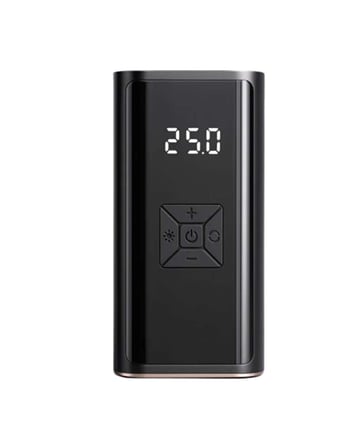 Dijital Lastik Pompası Kablosuz Hava Basma Cihazı Powerbank Destekli