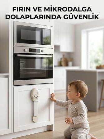 Bebek Güvenlik Dolap Kilidi Çok Amaçlı Çocuk Emniyet Kilit Sistemi