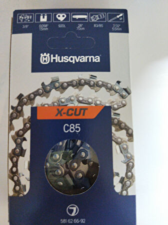 MOTORLU TESTERE ZİNCİR 3/8 46 DİŞ HUSQVARNA 1,5 MM KÖŞELİ ORJİNAL