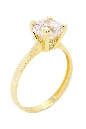 Cigold Tektaş Yüzük 14 Ayar Altın 2,32 Gr OA-C11501028682