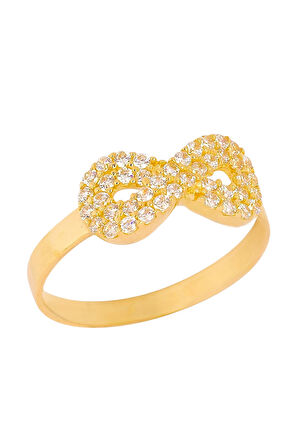 Cigold Taşlı Yüzük 14 Ayar Altın 1.74 Gr OA-C11501029137