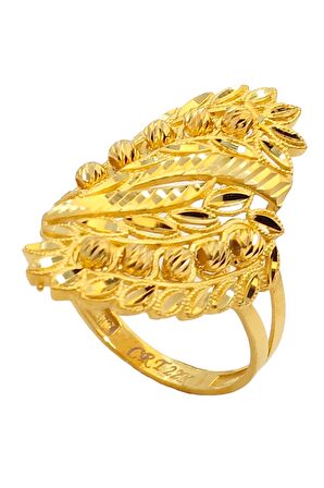 Cigold Taşsız Yüzük 22 Ayar Altın 4.95 Gr OA-C11601027744