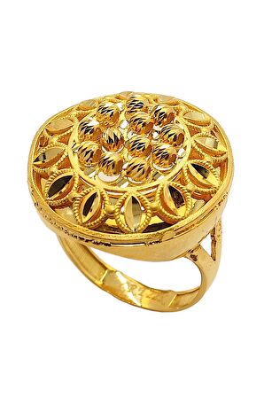 Cigold Taşsız Yüzük 22 Ayar Altın 9.10 Gr OA-C11601027842