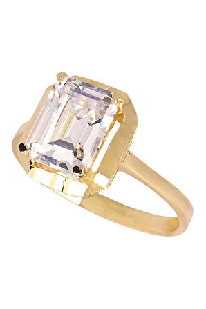 Cigold Taşlı Yüzük 14 Ayar Altın 3.00 Gr OA-C11601029002