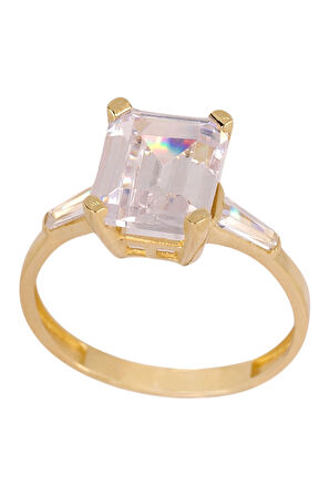 Cigold Taşlı Yüzük 14 Ayar Altın 3.21 Gr OA-C11601029007