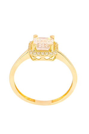 Cigold Taşlı Yüzük 14 Ayar Altın 2.58 Gr OA-C11701029184