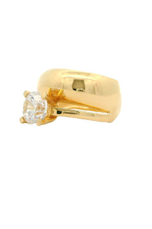 Cigold Taşlı Yüzük 14 Ayar Altın 4.30 Gr OA-C11701029214