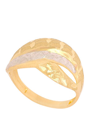 Cigold Taşsız Yüzük 14 Ayar Altın 2.74 Gr OA-C11801029130