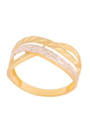 Cigold Taşsız Yüzük 14 Ayar Altın 2.26 Gr OA-C11801029132
