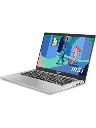 MSI Modern 14 C12MO-862XTR i5-1235U 8 GB 512 GB SSD Iris Xe Graphics 14" Full HD Notebook