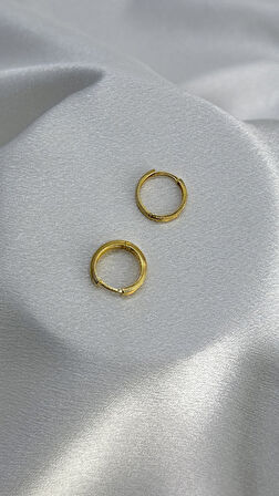 Ajda Model Altın Küpe