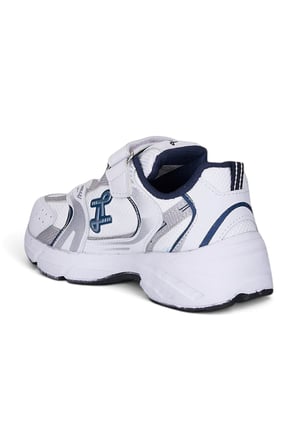 Günlük Unisex Çocuk Spor Ayakkabı Cırtlı Lastik Bağcık Desenli Rahat Hafif Taban Sneaker 180C