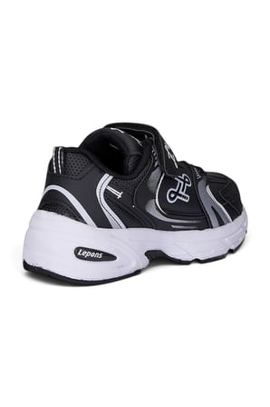 Günlük Unisex Çocuk Spor Ayakkabı Cırtlı Lastik Bağcık Desenli Rahat Hafif Taban Sneaker 180C