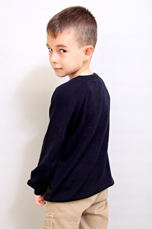 ALEXANDERGARDI ÇOCUK KAMUFLAJ DESENLİ KAZAK (C19-AG50470)