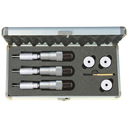 Pld 20-50x0.004mm 3-nokta Temasli Mekanik Mikrometre