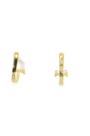 Cigold Taşlı Çocuk Küpesi 14 Ayar Altın 1.32 Gr OA-C1TB03029272