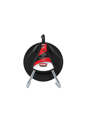 Amiral 50 Mt Makaralı 4'lü Elektrik Uzatma Priz 3x2,5 Mm Siyah