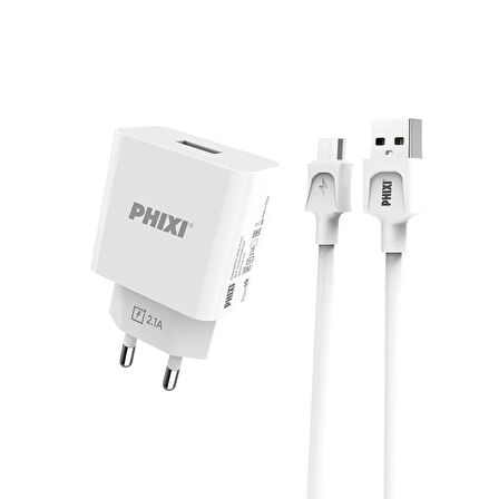 Force Pch251m Micro Usb Power IQ 10w / 2.1a Kablolu Şarj Cihazı