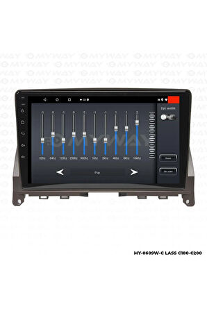 MERCEDES C CLASS C200 ANDROİD 12 MULTİMEDYA CARPLAY 2GB RAM+32GB HDD NAVİGASYON EKRAN