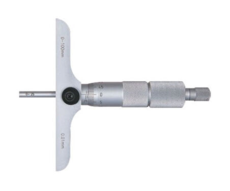 Pld 0-100mmx0.01 Ekonomik Tip Derinlik Mikrometre