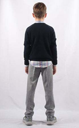 ALEXANDERGARDI BİSİKLET YAKA ÇOCUK TRİKO KAZAK (C20-18937)