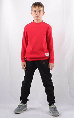 ALEXANDERGARDI BİSİKLET YAKA ÇOCUK SWEATSHIRT (C22-91700)