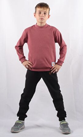 ALEXANDERGARDI BİSİKLET YAKA ÇOCUK SWEATSHIRT (C22-91700)