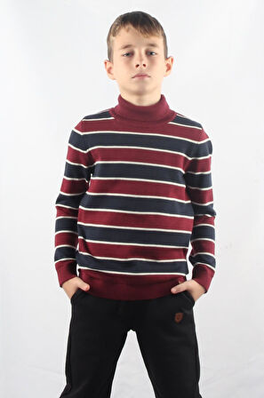 ALEXANDERGARDI BALIKÇI YAKA ÇOCUK TRİKO KAZAK (C23-7105)