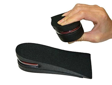 Hava Yastıklı Boy Uzatıcı Tabanlık (7 Cm Daha Fazla Boy Uzunluğu) - 35 Numara