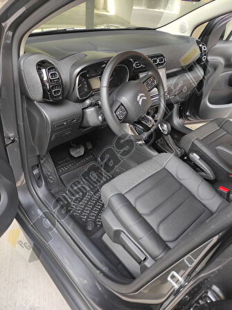 Citroen C3 Aircross 3D Havuzlu Paspas, 2018- Sonrası