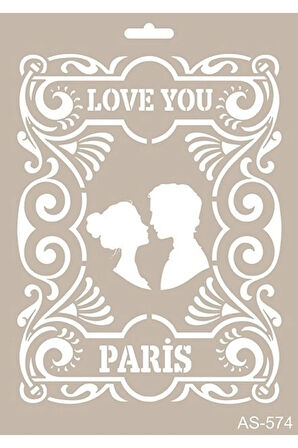 A4 Serisi Stencıl As574 21x29