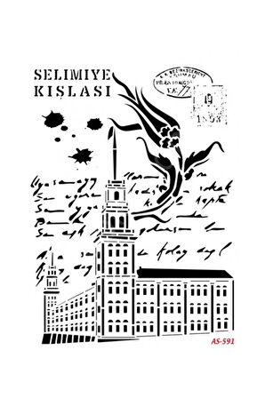 Selimiye Kışlası Cadence A4 Stencil AS591