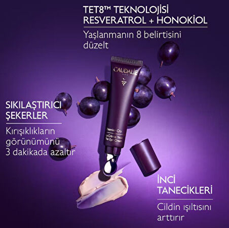 Caudalie Premier Cru Göz Bakım Kremi 15 ml