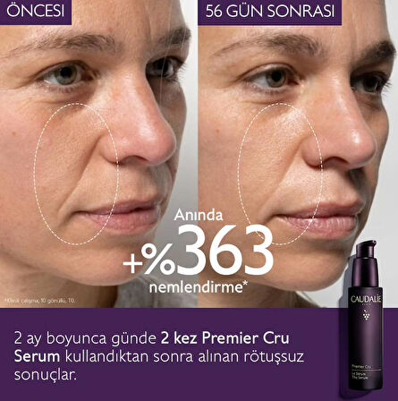 Caudalie Premier Cru Kırışıklık Karşıtı Yaşlanma Karşıtı Vegan Serum 30ml