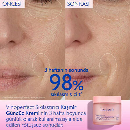 Caudalie Resveratrol Lift Sıkılaştırıcı Kaşmir Krem 50 ml