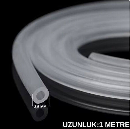 BENZİN HORTUMU 3,5 MM 1 METRE