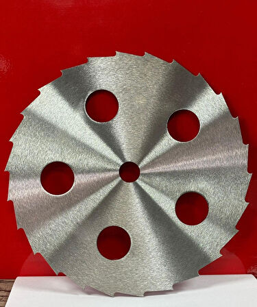 TIRPAN BIÇAK TEPSİSİ BİLENEBİLİR DELİKLİ 305MMx26T RAPCO