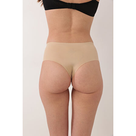 Ten Lazer Kesim Düşük Bel Tangalı Korse Külot