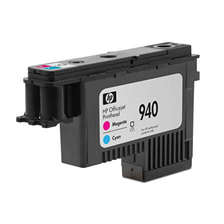 Hp C4901A (940) Eski Tarihli Kırmızı & Mavi Orjinal Baskı Kafası
