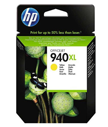 Hp C4909AE (940XL) Sarı Orjinal Kartuş