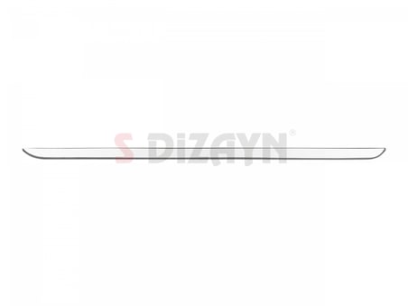 S-Dizayn Citroen C4X Krom Bagaj Alt Çıtası 2022 Üzeri A+ Kalite