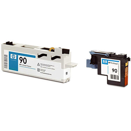 Hp C5054A (90) Eski Tarihli Siyah Orjinal  Baskı Kafası ve Baskı Kafası Temizleyicisi