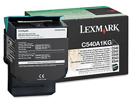 Lexmark (C540) C540A1KG Siyah Orjinal Toner