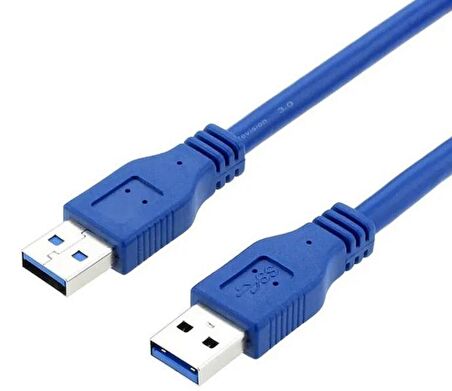 Concord C5602 50 Cm iki Ucu Erkek Çift Taraflı USB 3.0  to USB Kablo