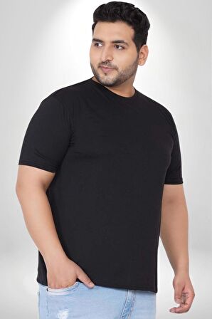 Yeni Umut Büyük Beden Siyah Tişört Kadın Erkek Ünisex Sırt Baskılı