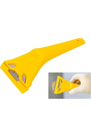 3 Adet Cam Ve Buz Kazıyıcı Bıçak – Plastik Saplı Buz Kazıyıcı, Araç Camı Temizleme Ice Scraper