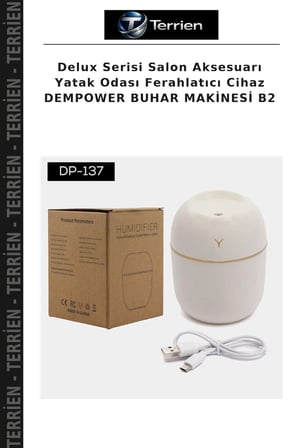 Delux Serisi Salon Aksesuarı Yatak Odası Ferahlatıcı Cihaz DEMPOWER BUHAR MAKİNESİ B2