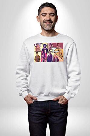 Game Of Thrones Gta Tasarımı Kadın Erkek Beyaz Sweatshirt 